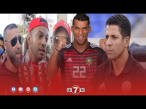 شاهد رأي الجماهير الودادية في مشكل التكناوتي والحسين عموتة